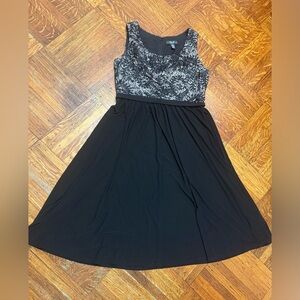 Chic Black Midi Dress